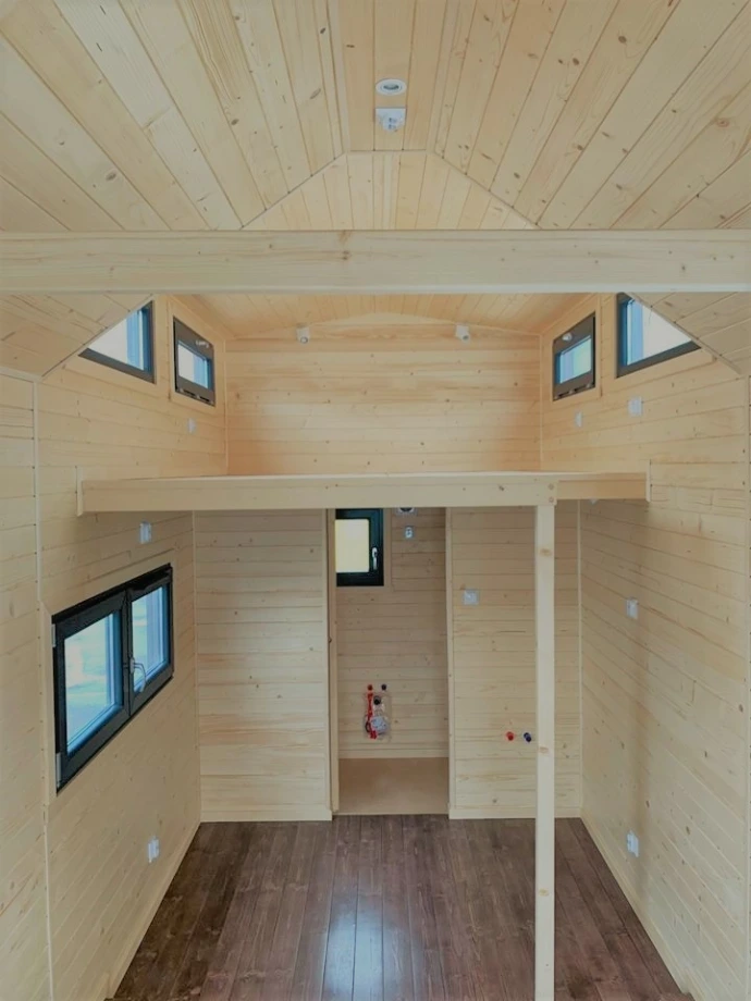interieur Tiny House Sunshine Casco