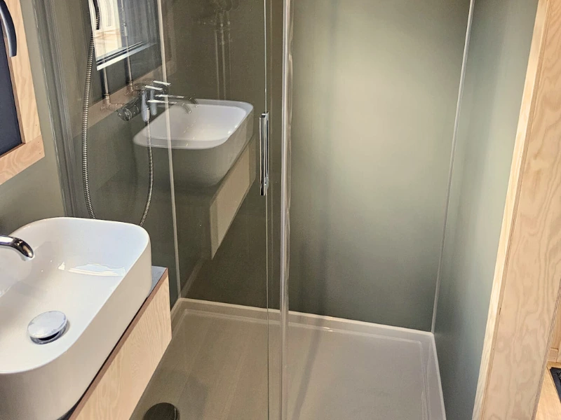 interieur badkamer Tiny House Nest