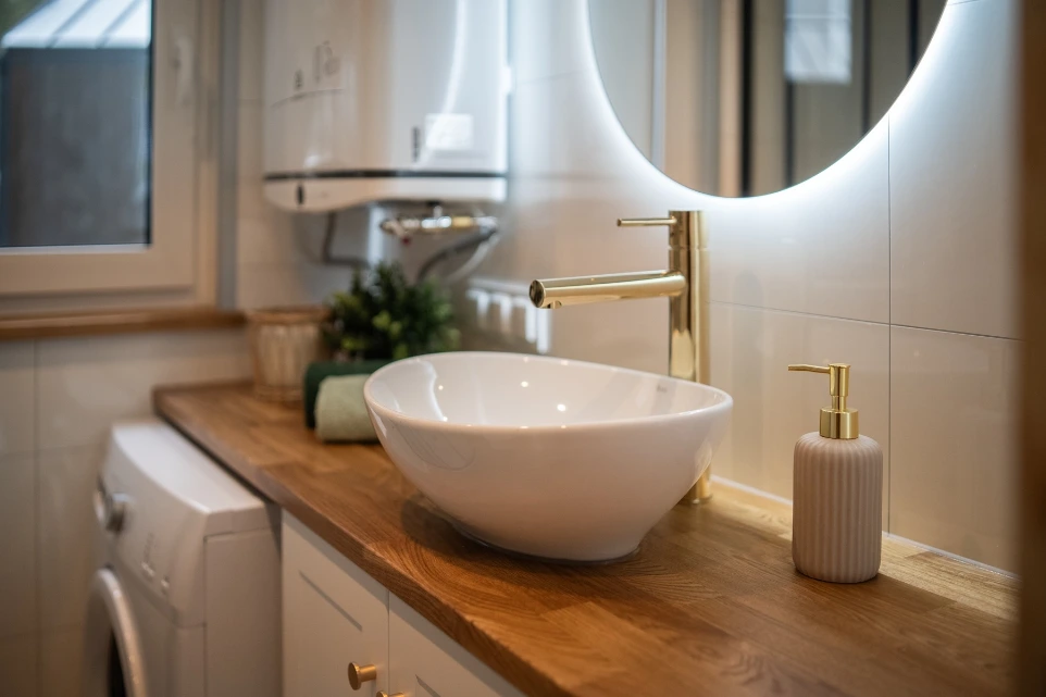 badkamer tiny house sky