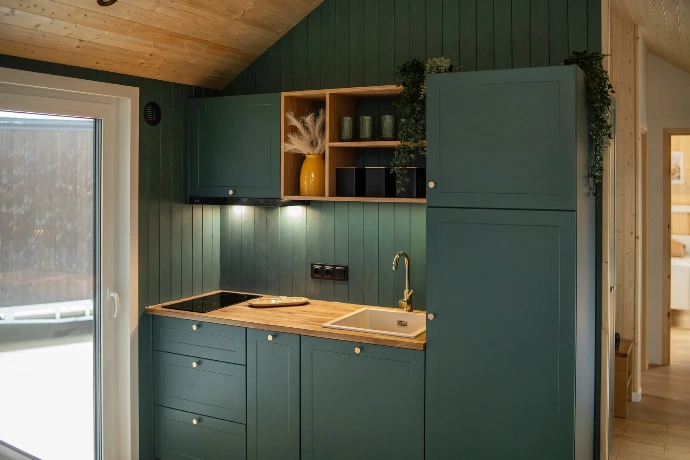 keuken tiny house sky